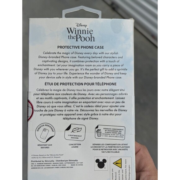 DISNEY Winnie The Pooh and Friends Apple iPhone 15 Pro Max Phone Case-NEW IN BOX - Picture 5 of 5